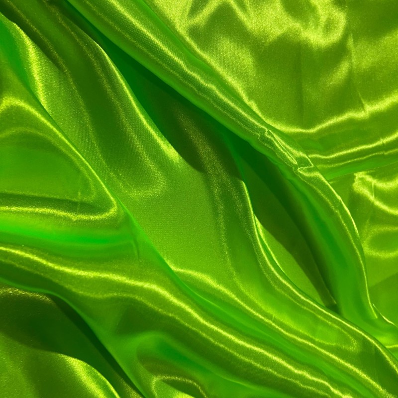 Budget Satin Baby Lime2