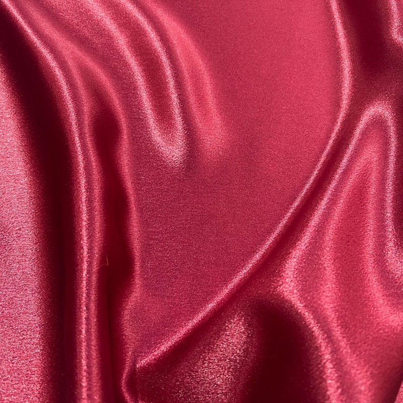 Crepe Backed Satin Dark Wine2