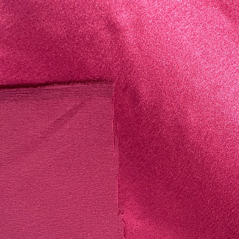 Crepe Backed Satin Dark Wine4