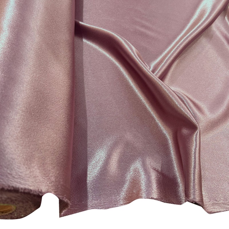 Crepe Backed Satin Dark Dusky Pink1