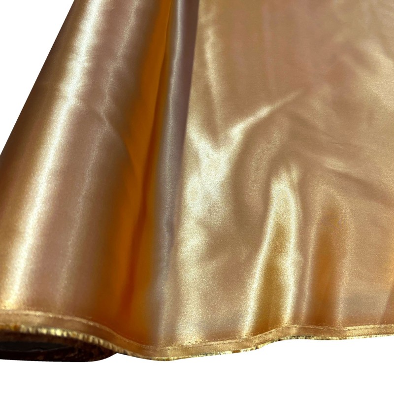 Short Width Budget Satin Clearance Gold 1