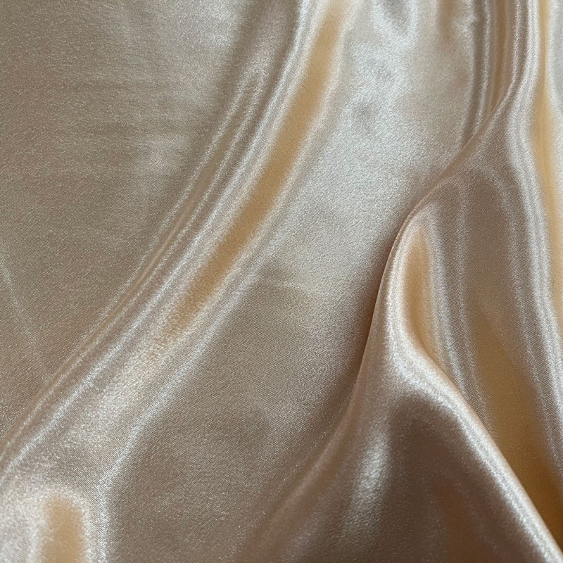 Crepe Satin Fabric Gold2