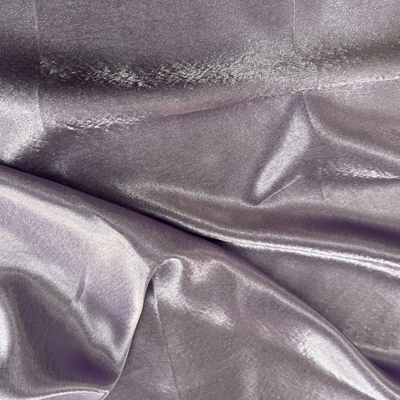 Crepe Satin Fabric Lilac3