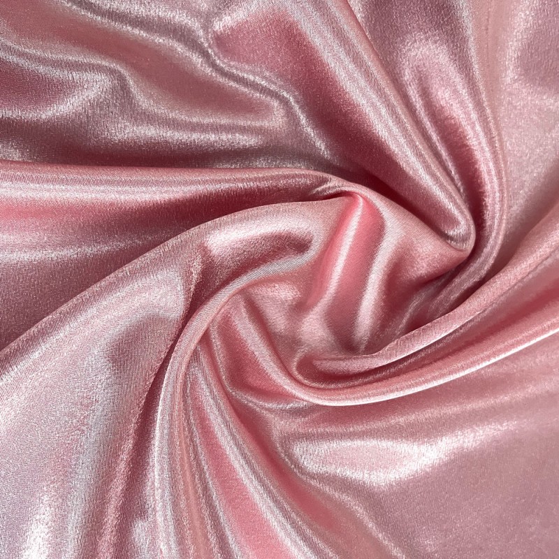 Crepe Satin Fabric Pink4