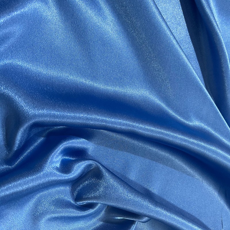 Crepe Satin Fabric Royal2