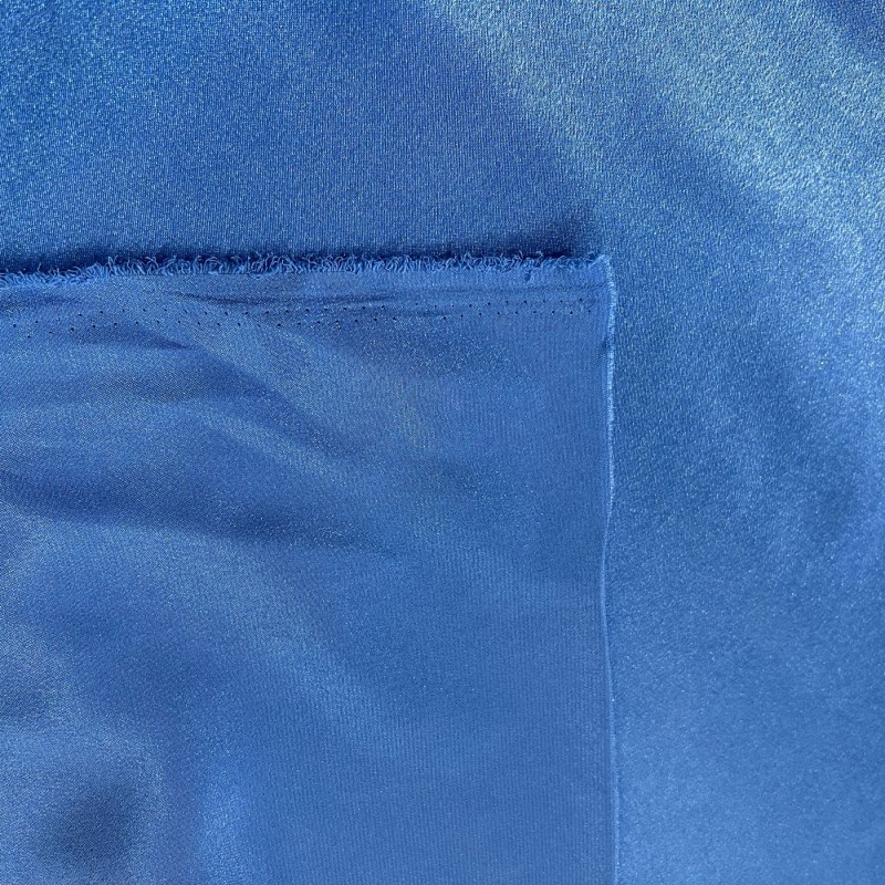 Crepe Satin Fabric Royal3