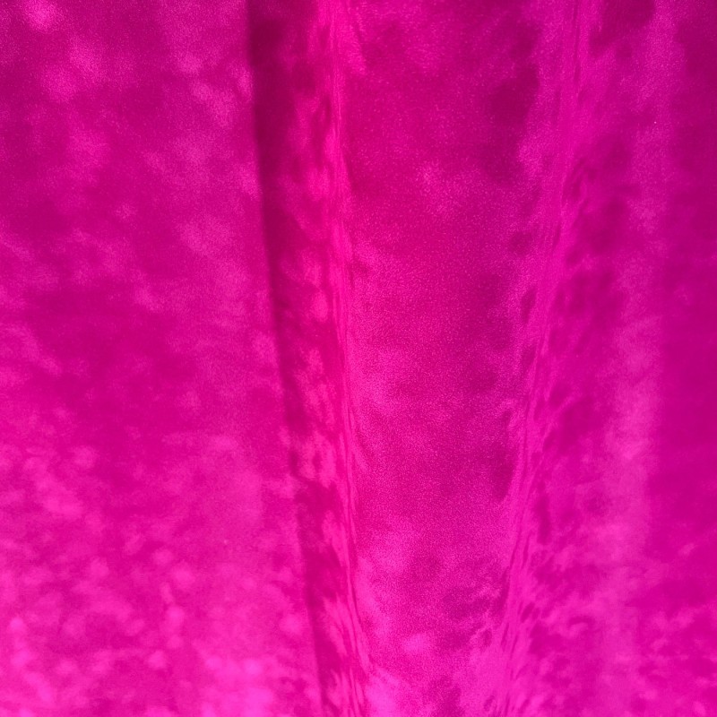 Pvc Backed Faux Suede Fabric to Clear Cerise3