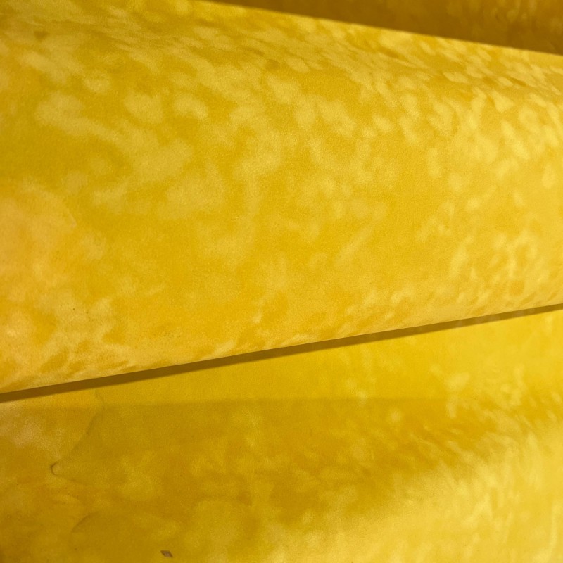 Pvc Backed Faux Suede Fabric to Clear Yellow2