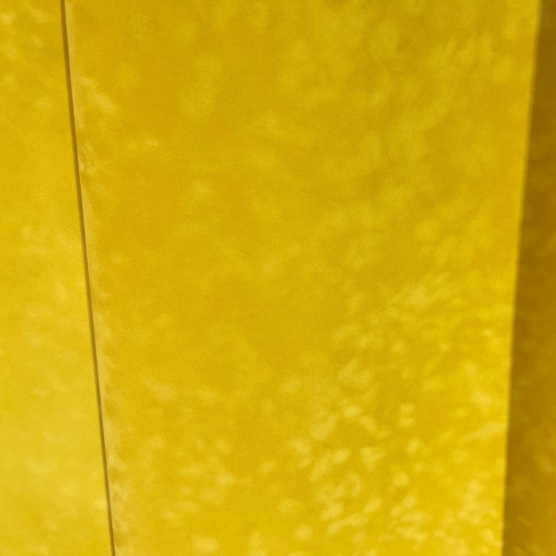 Pvc Backed Faux Suede Fabric to Clear Yellow4