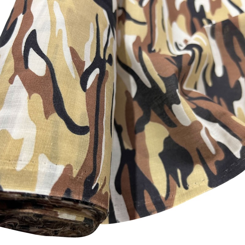 Cotton Drill Camouflage Prints desert1