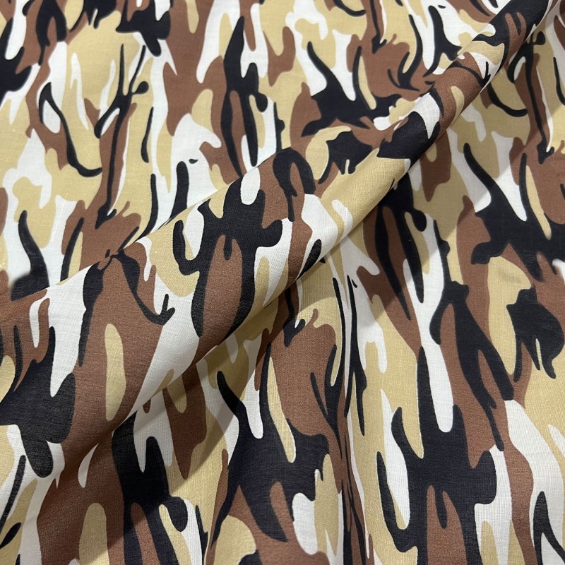 Cotton Drill Camouflage Prints desert2