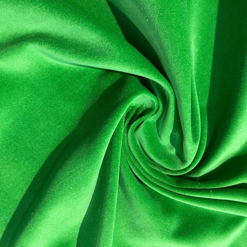 Cotton Velvet Fabric Lime3