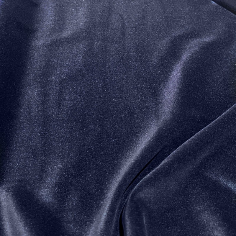 Cotton Velvet Fabric Navy2