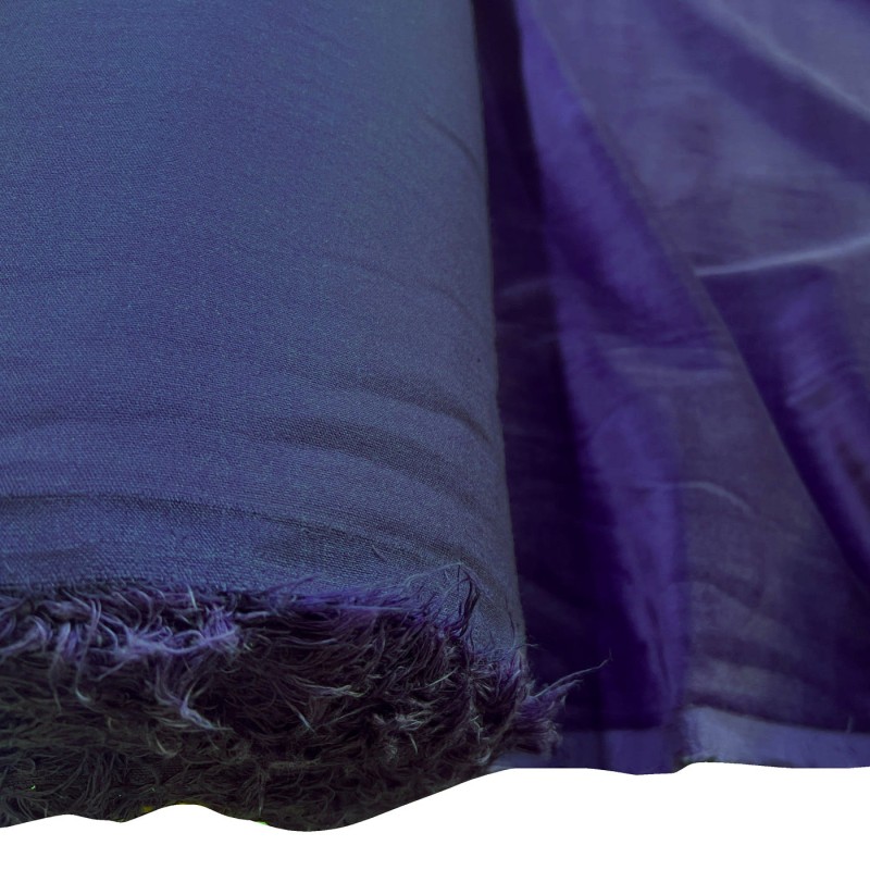 Cotton Velvet Fabric Purple1