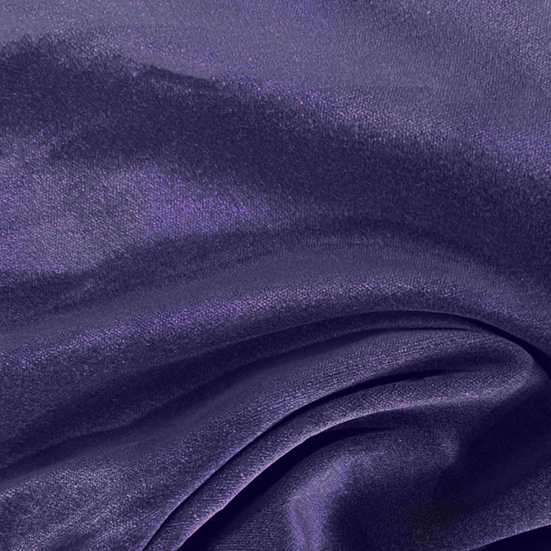 Cotton Velvet Fabric Purple3