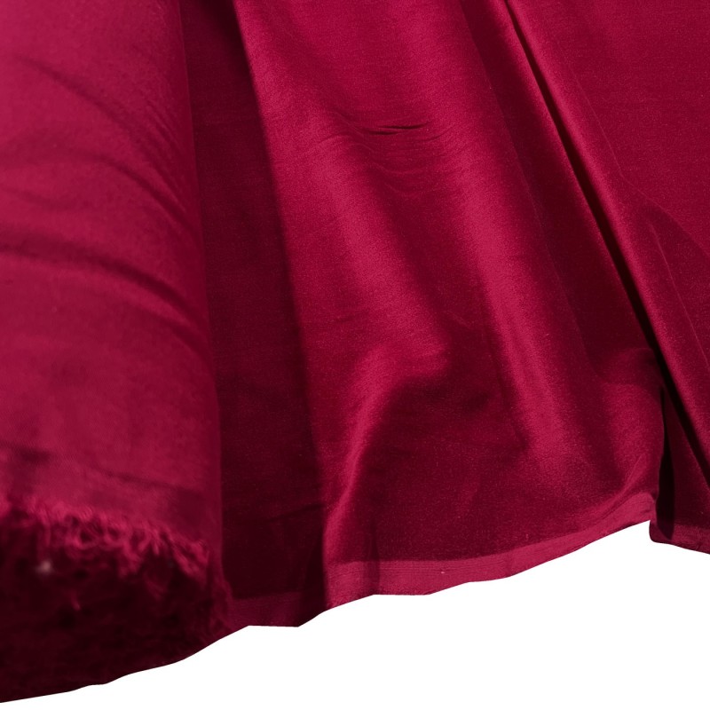 Cotton Velvet Fabric  Wine1