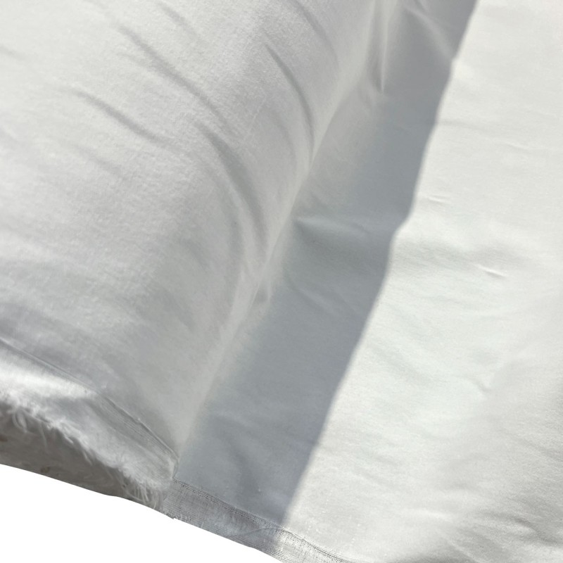 Cotton Velvet Fabric White1