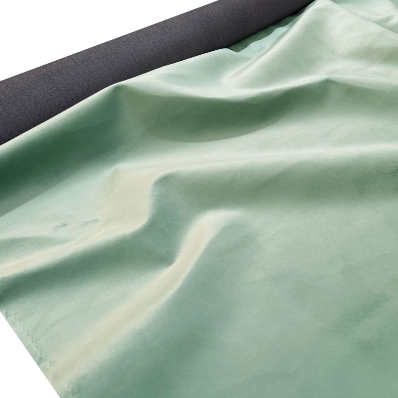 Fire Retardant Upholstery Velvet Green3