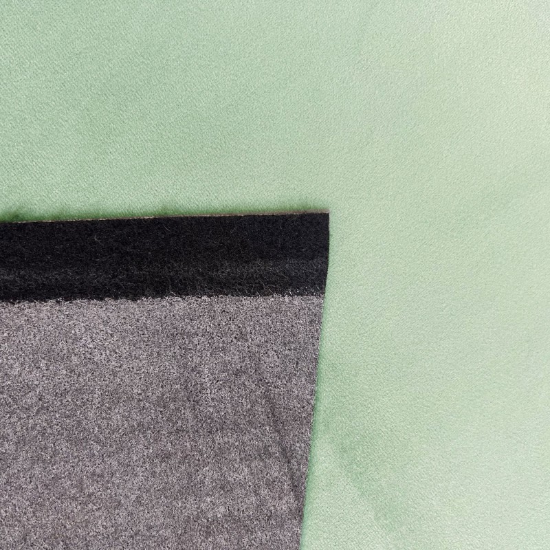 Fire Retardant Upholstery Velvet Green4