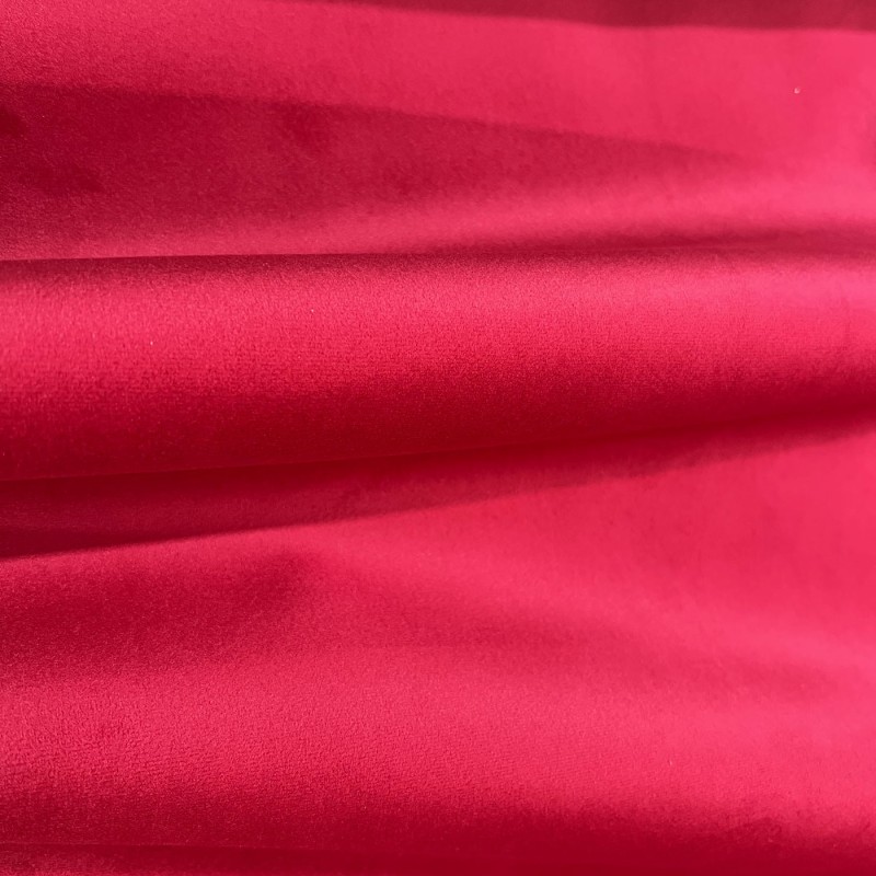 Fire Retardant Upholstery Velvet Red2