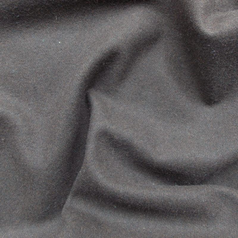 Wool Fabric Dark Grey