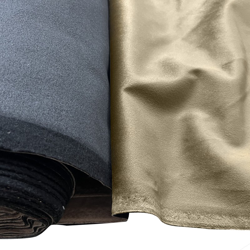 Fire Retardant Upholstery Velvet Mink New