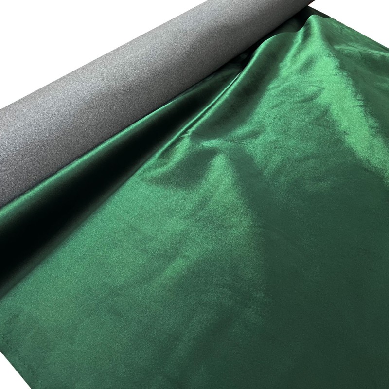 Clearance Fire Retardant Velvet Bottle Green 4