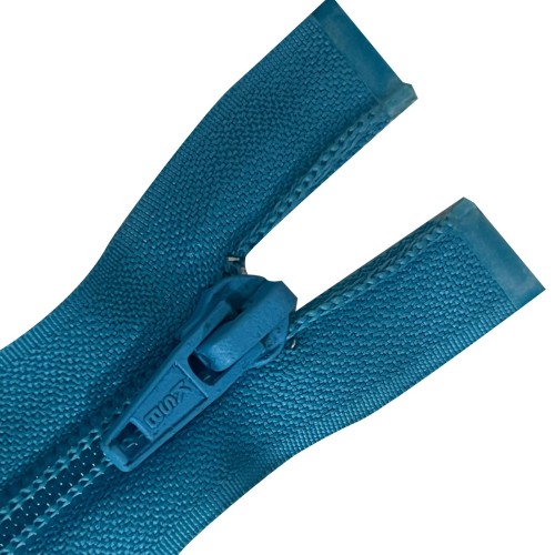 Chocolate Nylon Zips Pack Of 5 (closed end) Teal2