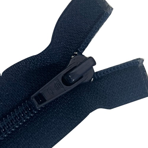 Chocolate Nylon Zips Pack Of 5 (closed end) Navy 2