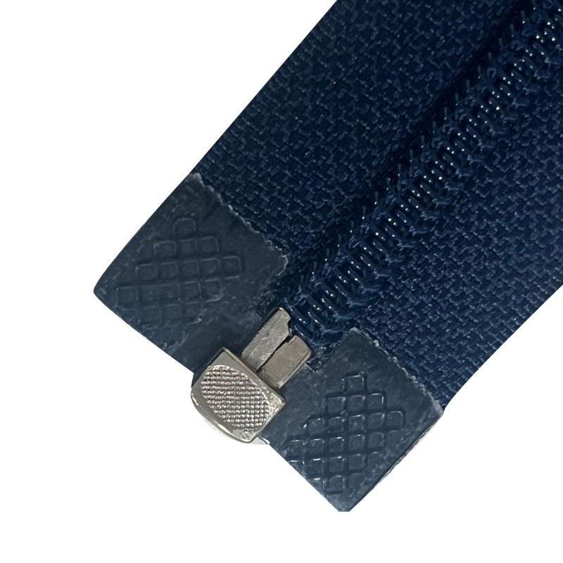 Chocolate Nylon Zips Pack Of 5 (closed end) Navy 3