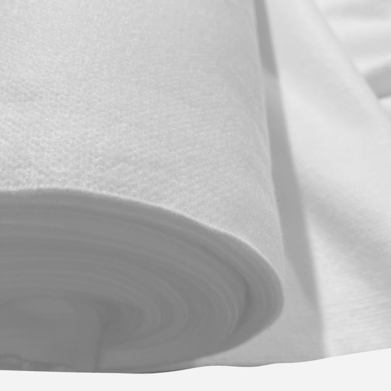 Curtain Bump Lining Fabric White1