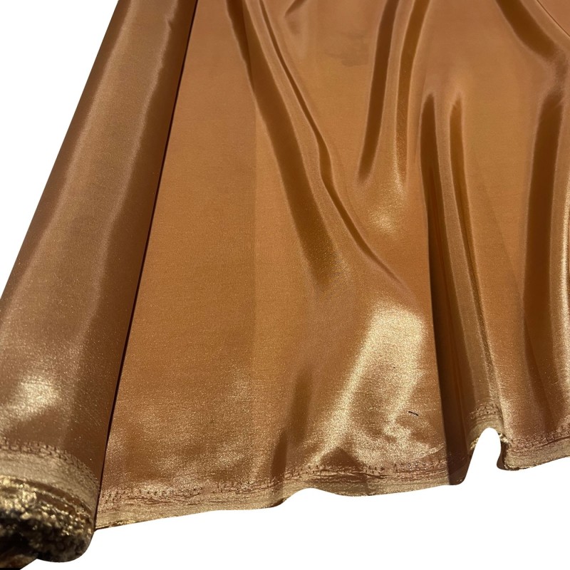 Polyester Lining Fabric Habotai Gold 1