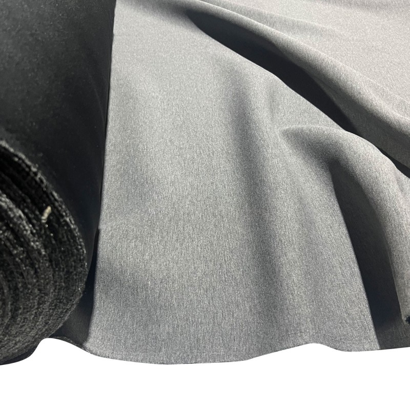 2mm Scuba Fabric Grey/Black 4