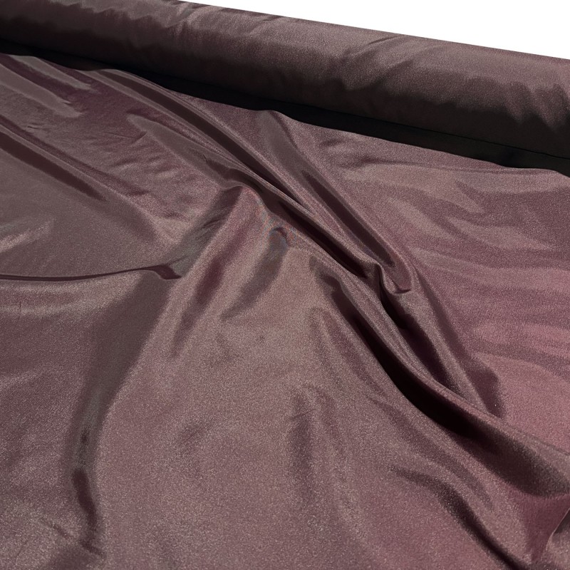 Polyester Lining Fabric Habotai Maroon3