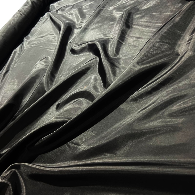 Polyester Lining Fabric Habotai Black2