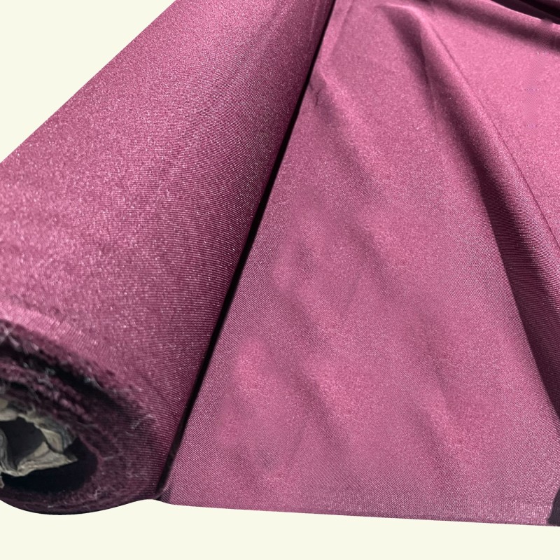 Plaza Fabric 100% Polyester Twill Burgundy 1