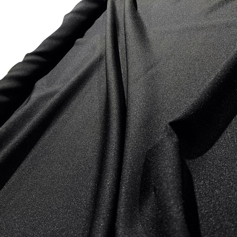 Plaza Fabric 100% Polyester Twill Black3