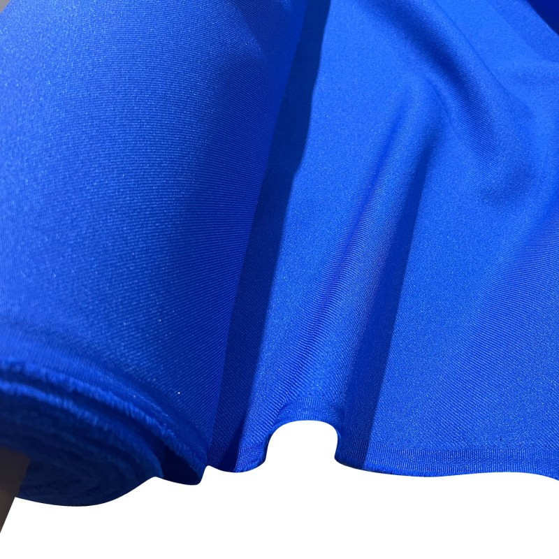 Plaza Fabric 100% Polyester Twill Royal 1