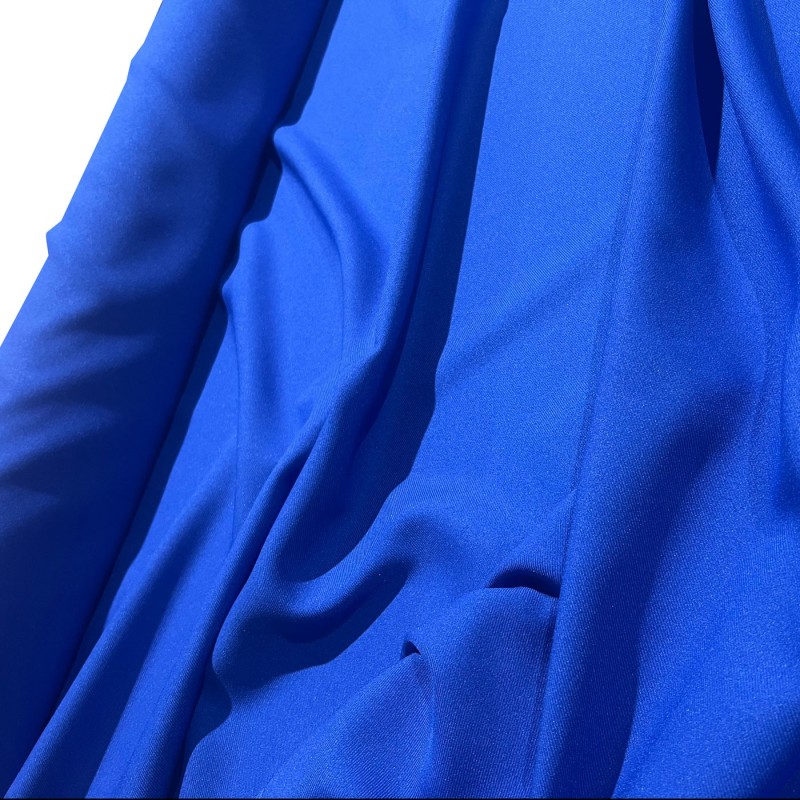 Plaza Fabric 100% Polyester Twill Royal 3