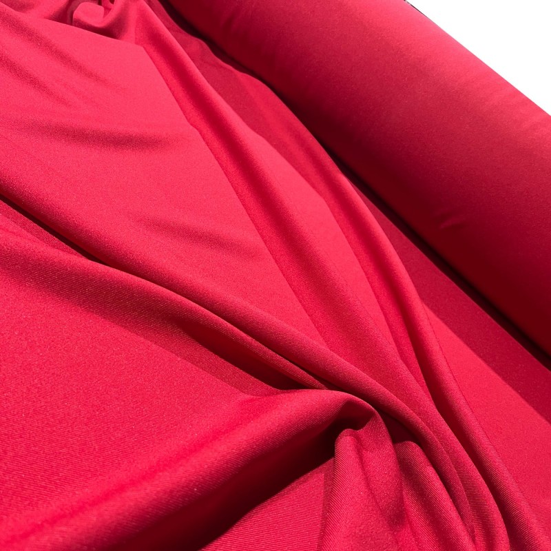 Plaza Fabric 100% Polyester Twill Red4