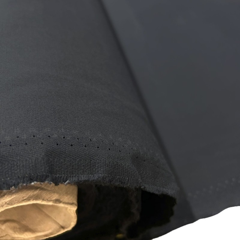 Clearance Midnight Blue Dry Waxed Fabric 4