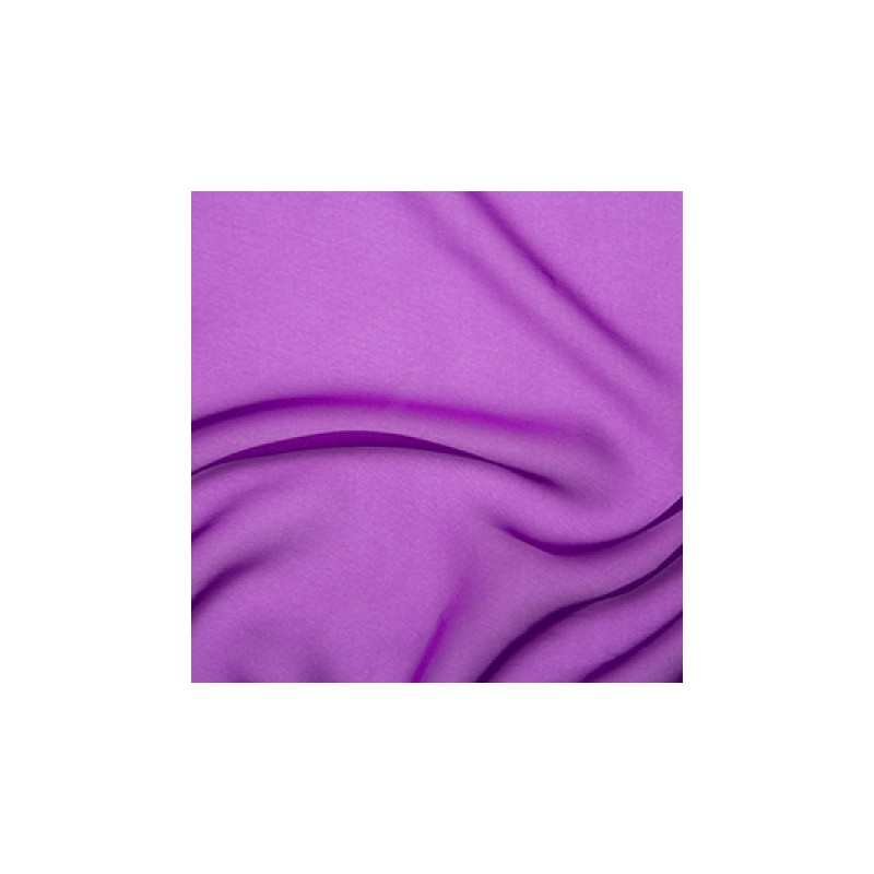 Crepe Chiffon Fabric Purple