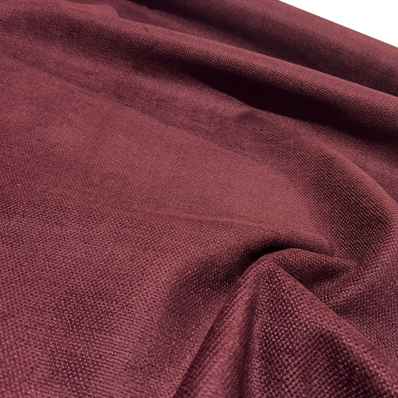 Clearance Upholstery Small Weave 3 Metre Roll Burgundy 4