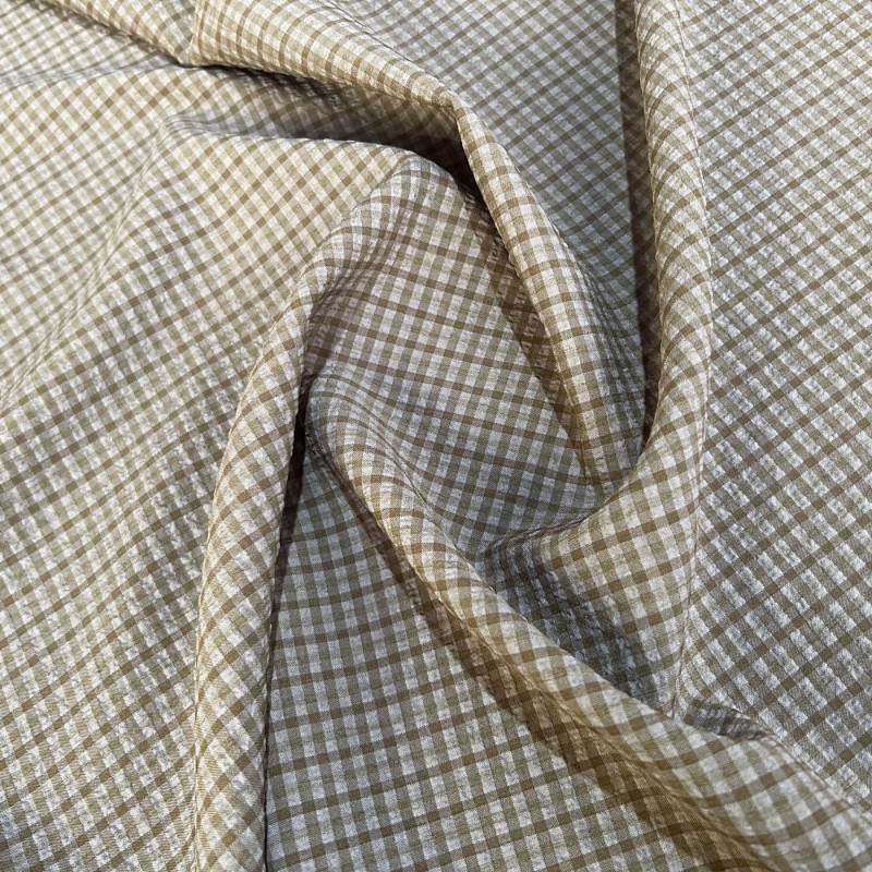 Clearance Plaid Shirting Fabric2