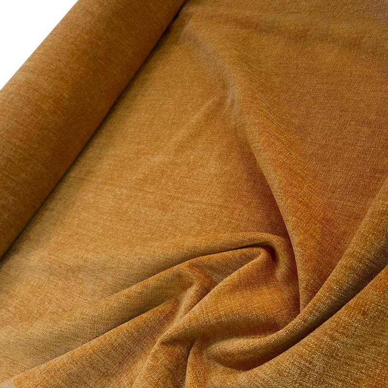 Clearance Polycotton Upholstery  Ochre3