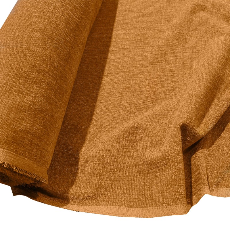 Clearance Polycotton Upholstery Ochre1