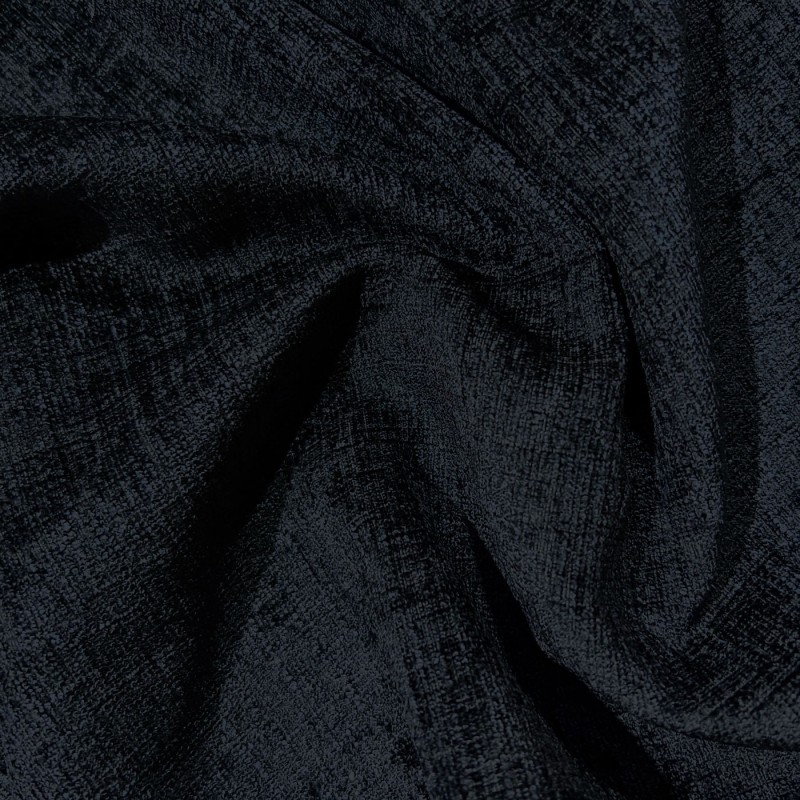 Clearance Polycotton Upholstery Soft Weave Midnight Blue 2