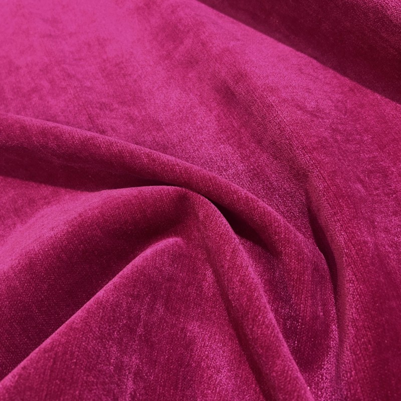 Clearance Polycotton Upholstery Naples Cerise2