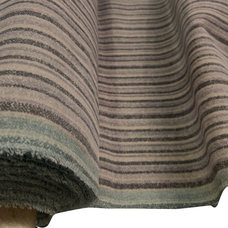 Clearance Striped Upholstery Grey Stripe1