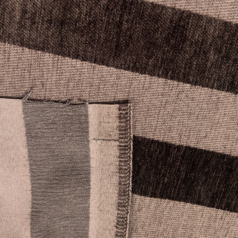 Clearance Striped Upholstery Fat Stripes Chocolate4